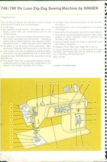 singer manual sewing machine